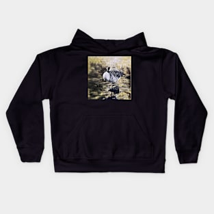 Canadian Goose at Sunset Kids Hoodie